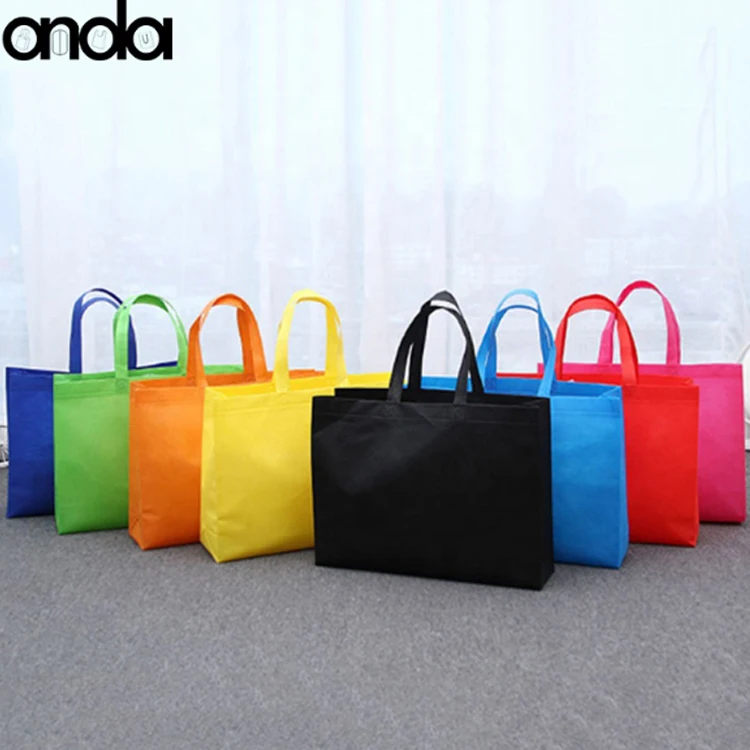 Foldable Shopping Bag Reusable Eco Large Non-woven Shoulder Bags Tote grocery cloth Bags Pouch