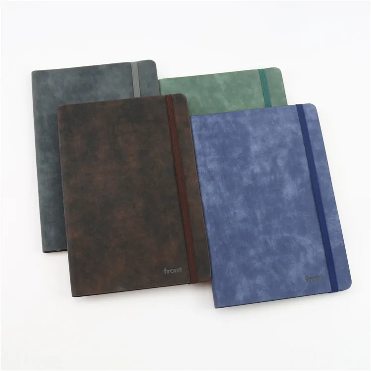 Front Notebook with FSC Customised Notebook Sublimation Notbook Leather Softcover Notebook 70gsm Paper Planner Journal 5-7days