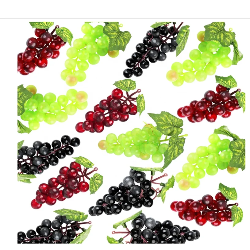 Hot sell high  grape house hold decorative artificial fruit