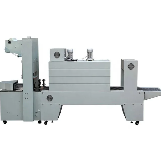 
Semi-automatic bottle/can hot shrink film wrapping packing machine 