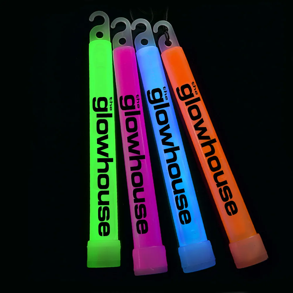 Original Factory Custom Light Stick Christmas Glowing Stick 20 Pcs pack 6 Inches Foam stick