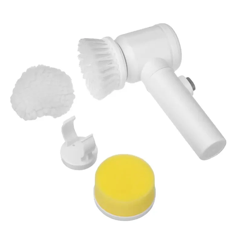 Kitchen Automatic Dish Washing Brush Handheld Electric Plate Scrubber Dish Oil Cleaning Brush