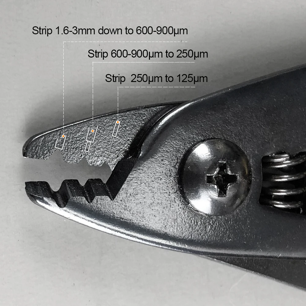 Fiber Optical Stripper CFS3/CFS2 Cable Cutting Plier for Simplex and Duplex OM2 OM3 OM4 OM5 Fiber Cable Stripping