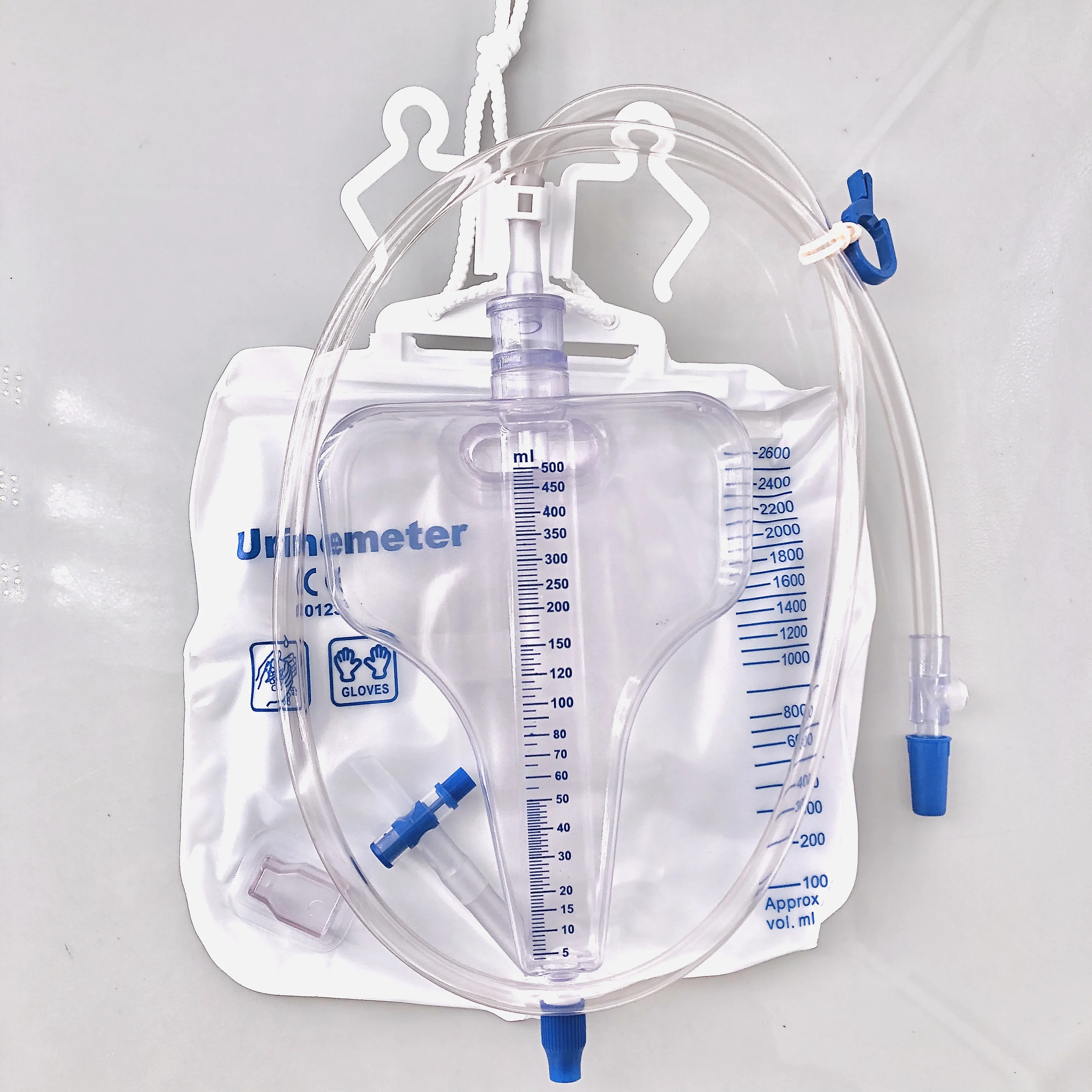 
Greatcare Medical 400ML Disposable portable Adult urine meter drain bag 