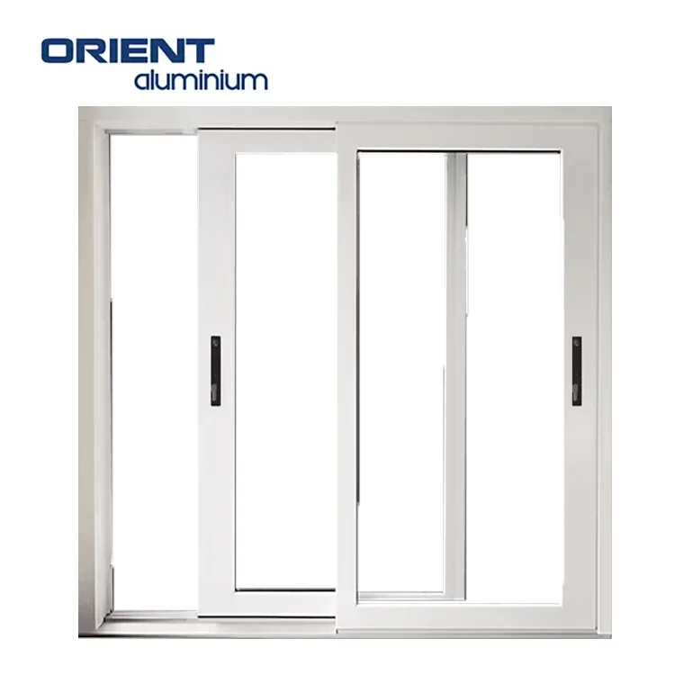 China top supplier for new design modern aluminum frame glass sliding windows with roller blinds
