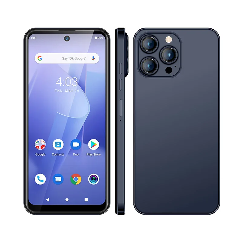 W&O X200 Unlocked 6.5 Inch 4G Android Smartphone Low Price Global Version Quad Core CPU MTK Cell Phone