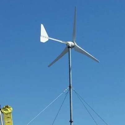 48V 96V Horizontal Axis Wind Turbine 2500W 5000W Wind Generator Motor for Roof