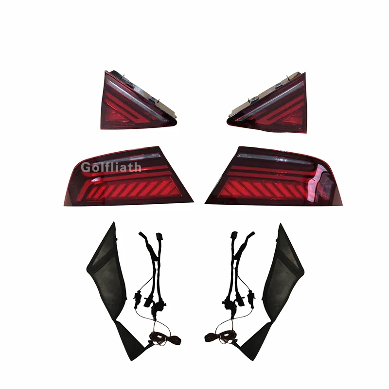LED taillight Rear Lamp Parking Brake Turn Signal Lights 2011 2012 2013 2014 2015 2016 2017  for A7