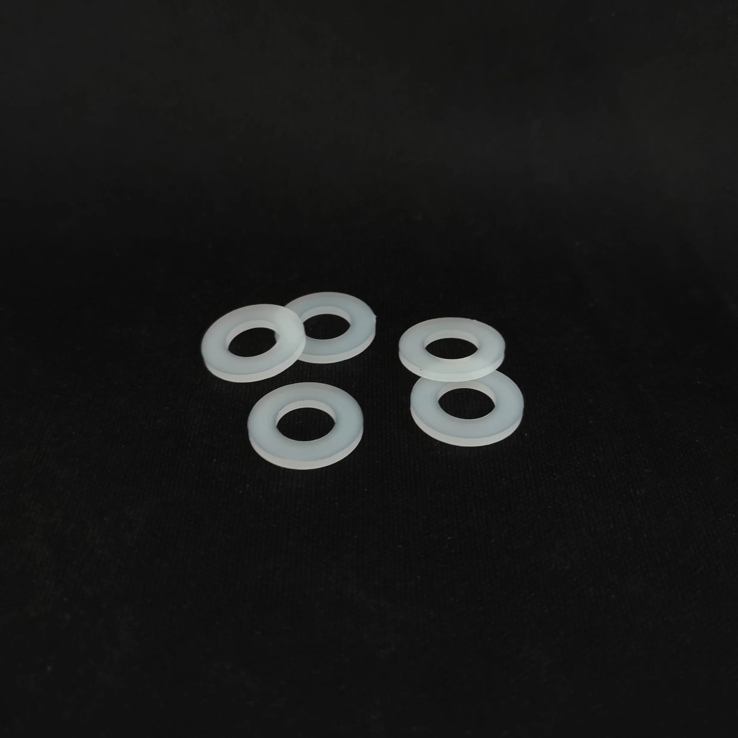 White Plastic/Nylon Flat Washer Custom Made And Standard Thin Or Thick flat washer