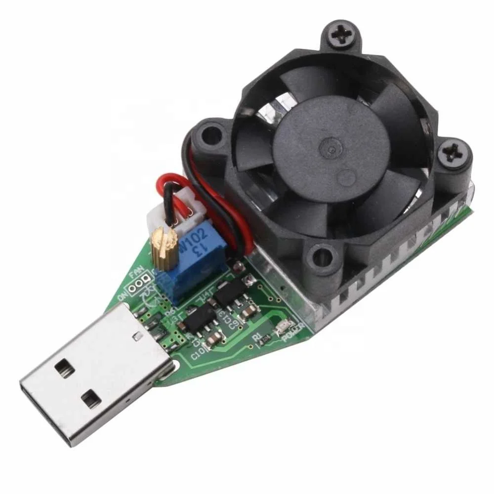 Промышленный электронный нагрузочный резистор 15 Вт 3 7-13 в USB-тестер разрядной батареи