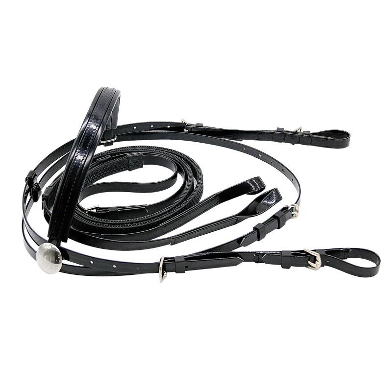 Factory Wholesale Pvc Bridle And Rein Racing Horse