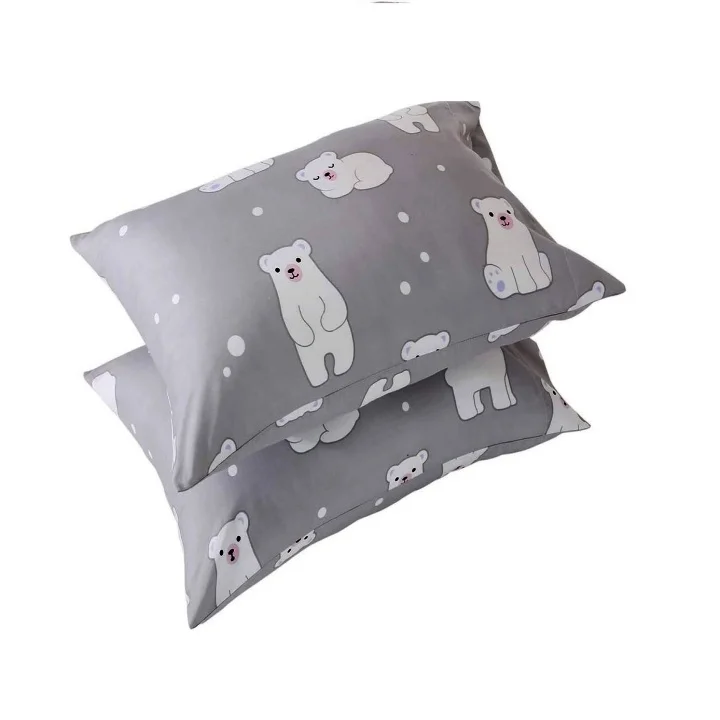 Decorative Microfiber Pillow Case Customized Printing Pillow Cover for Bed & Couch