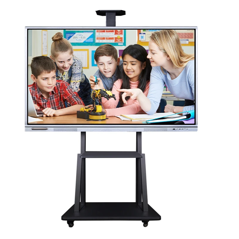 Weier 55 65 75 дюймов интерактивная доска smart board школьное обучение все в одном цифровая 4K плоская