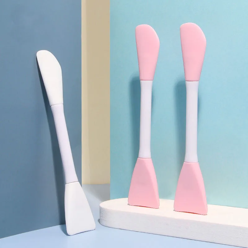 Пользовательский логотип глина аппликатор мини лицо Силиконовая Маска кисть для лица