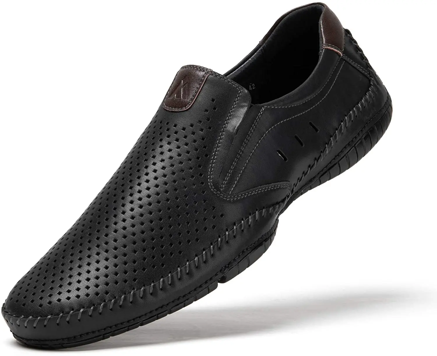 Male Mens Casual Dress Shoes Wholesale High Quality Fashion Oxford Black and Brown Men Waterproof Leather Summer Trend Winter