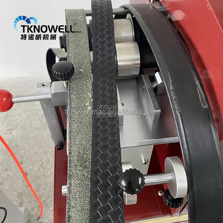 TKW-825 Hot Selling Double Sided Belt Trimming and Polishing Machine