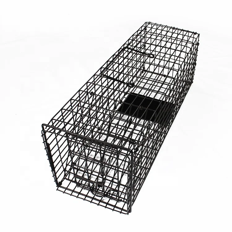 Steel Laboratory Mouse Catch Cage Square Rodent Animal Trap Breeding Tubs Rack for Animal Control Packed Bag Accessory