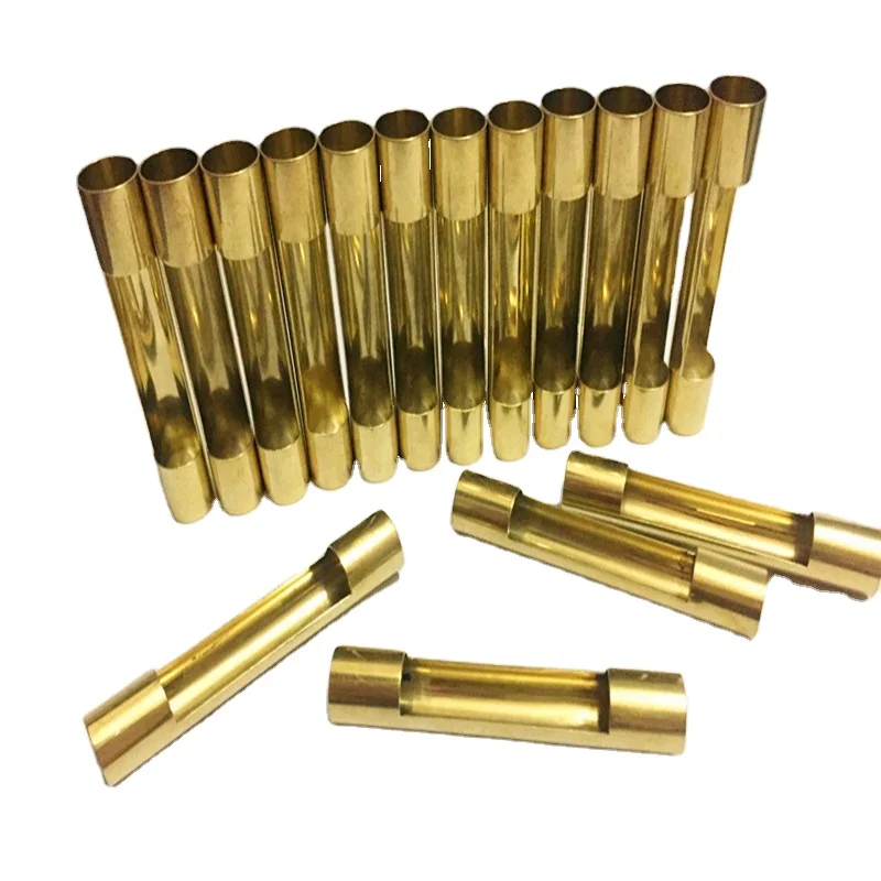 Copper tube manufacturers supply thick wall brass copper pipe 516 H65 precision pancake copper tubes spot