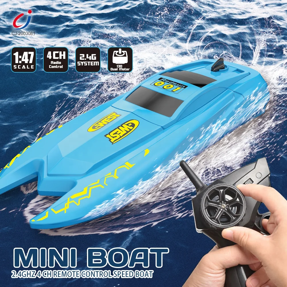 Chengji 1:47 scale ship long control distance high speed rc boat ship plastic remote control rc boats for kids