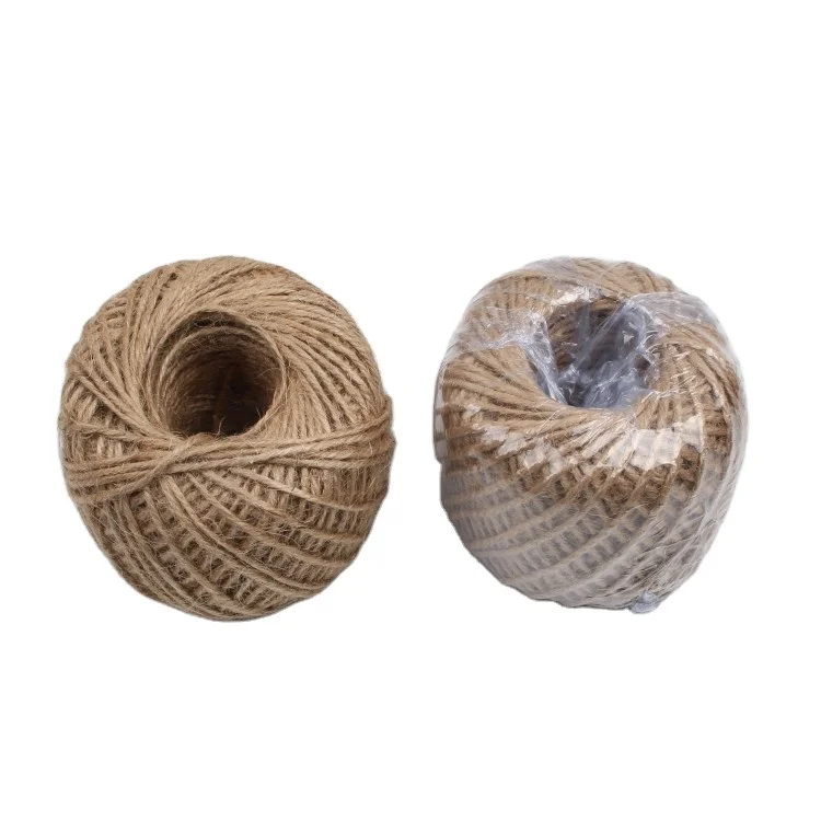 Good Price 2mm jute string rope Decoration home cheapest best seller jute hemp rope ball manufacturer