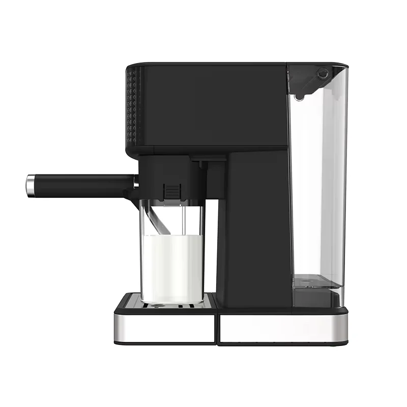Custom 3 in 1 Semi-Automatic Latte Coffee Maker Office Home Use 20 Bar Italian Espresso Machine with Milk Tank Steam Wand