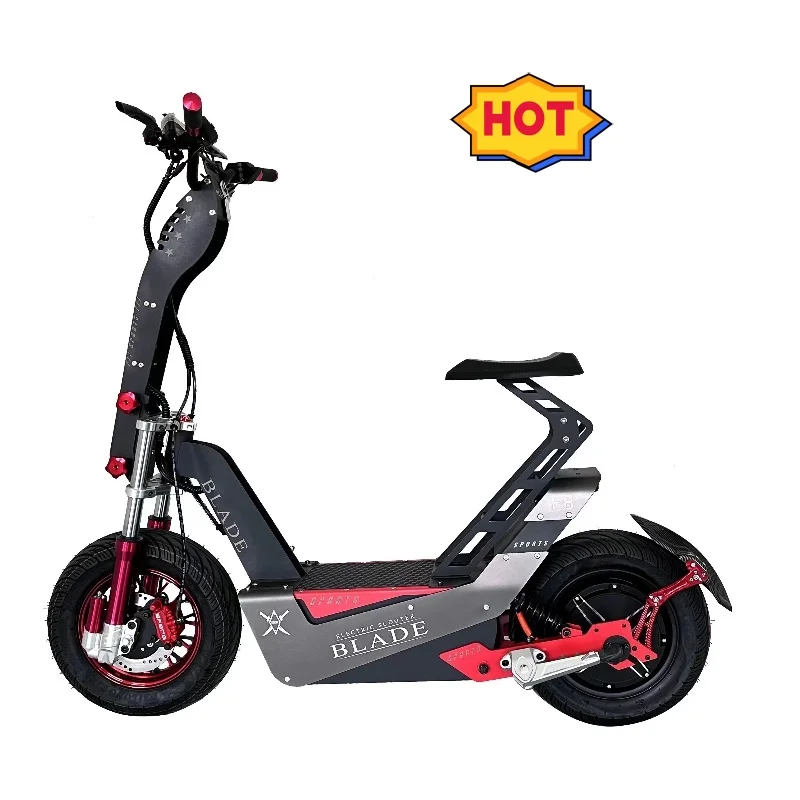 High power 4000w15000w QS motor electric scooter fast charge 16inch tyre battery 30-60ah range 60-180km racing e-scooter