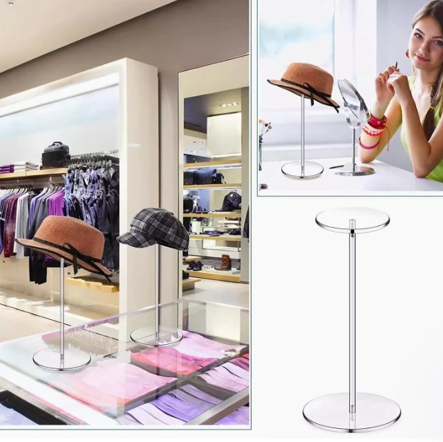factory custom hot sale acrylic display for hat