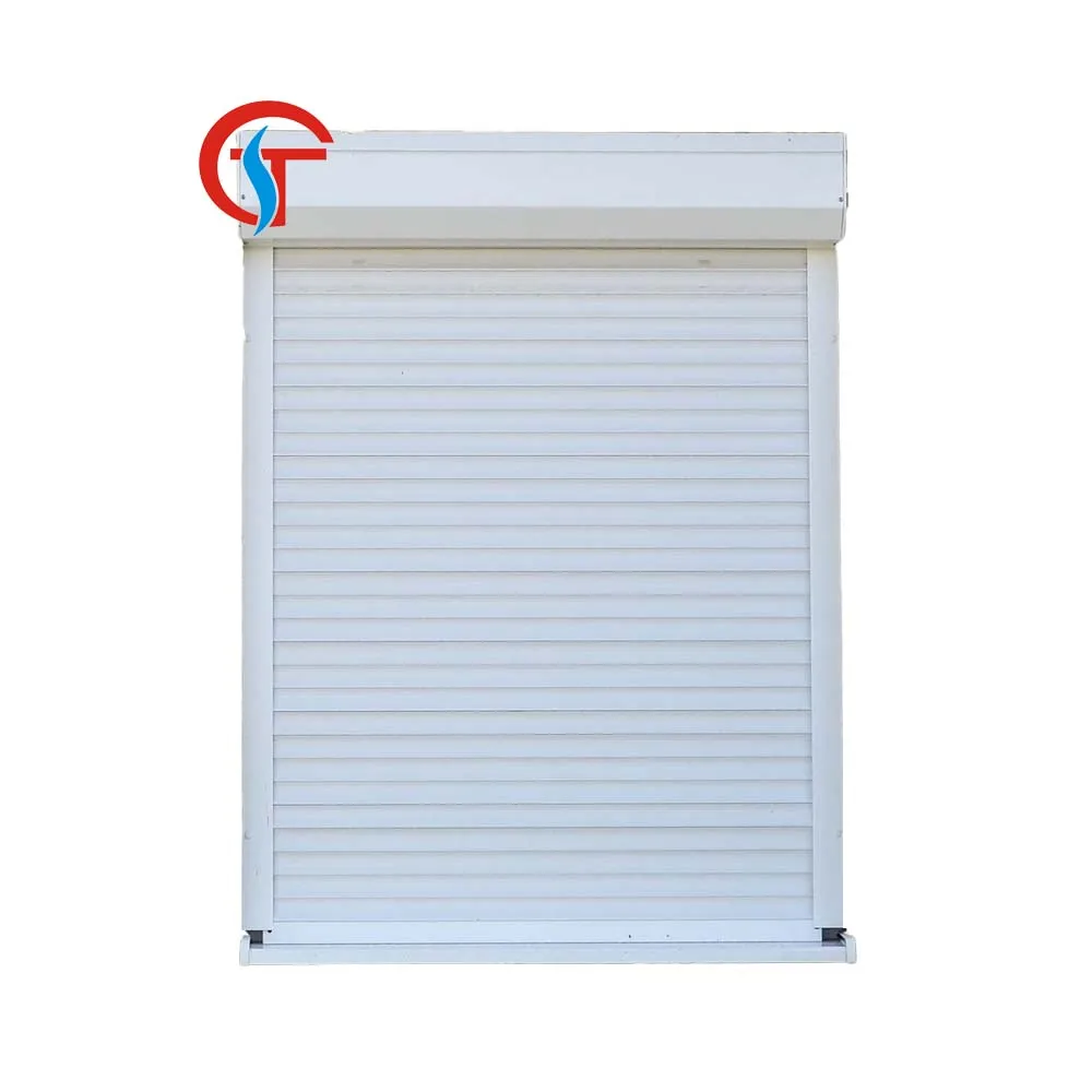 Automatic Commercial Rolling Store Roller Door Stainless Steel Slat Roller Cabinet Roll up Shutter Door Horizontal