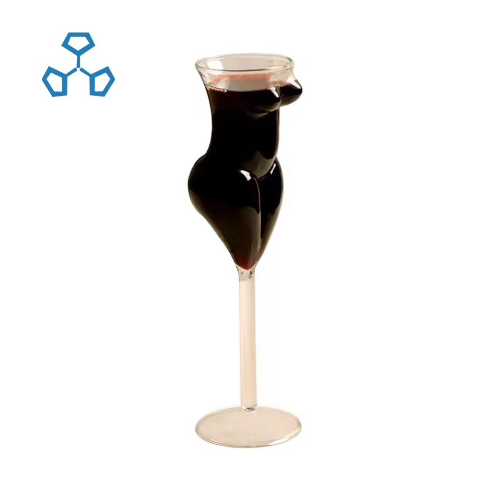Fashion Crystal Transparent Creative Wine Glasses Female Body Sexy Whiskey Glass Whisky Glass