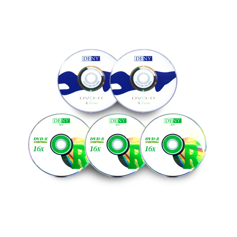 50 shrink wrap package printing dvd disk with 16x manufacture wholesale blank dvds