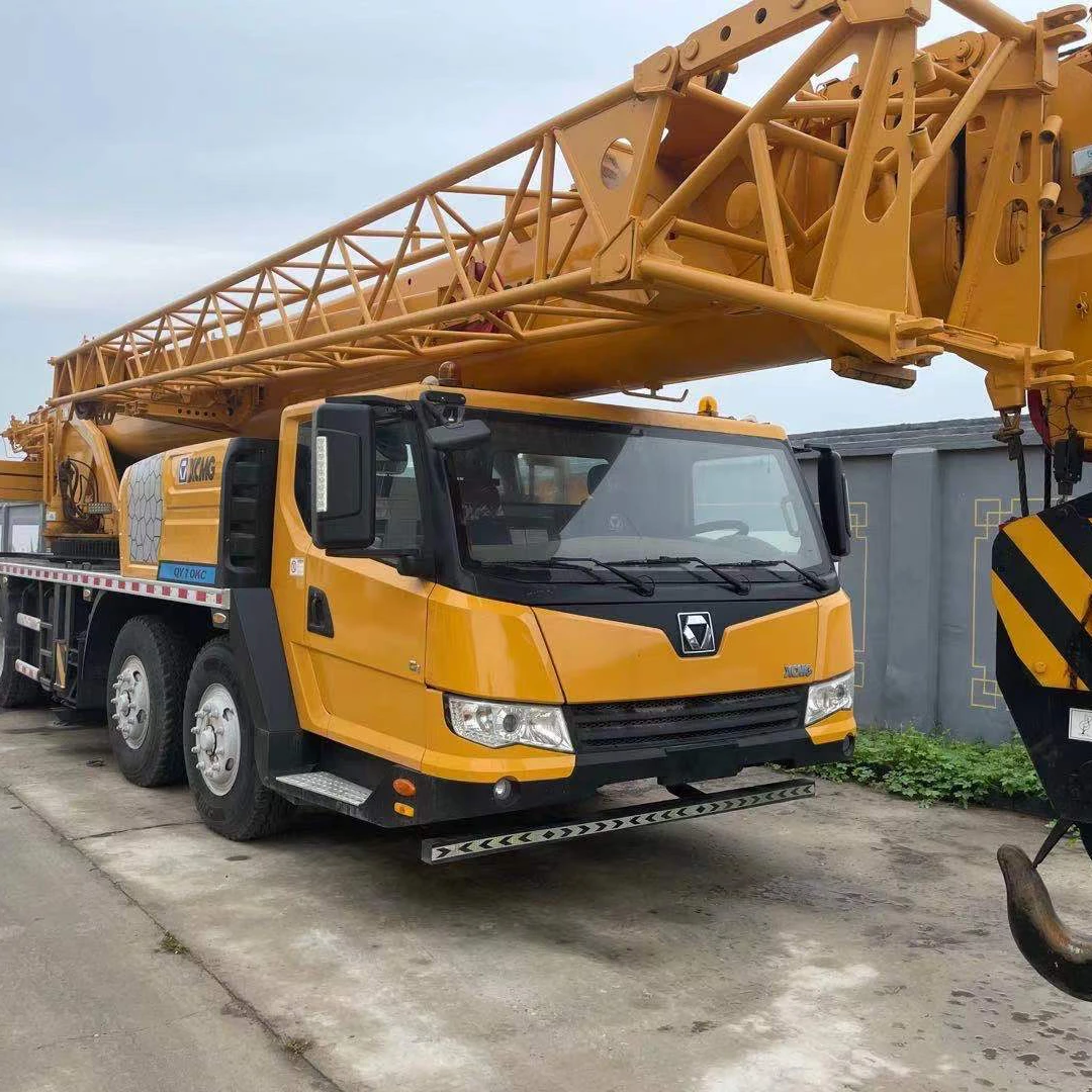 70 тонн Подержанный Автокран xcmg/Китай оригинальный 70 тонн Подержанный Автокран XCMG QY70KA/130 тонн автокран