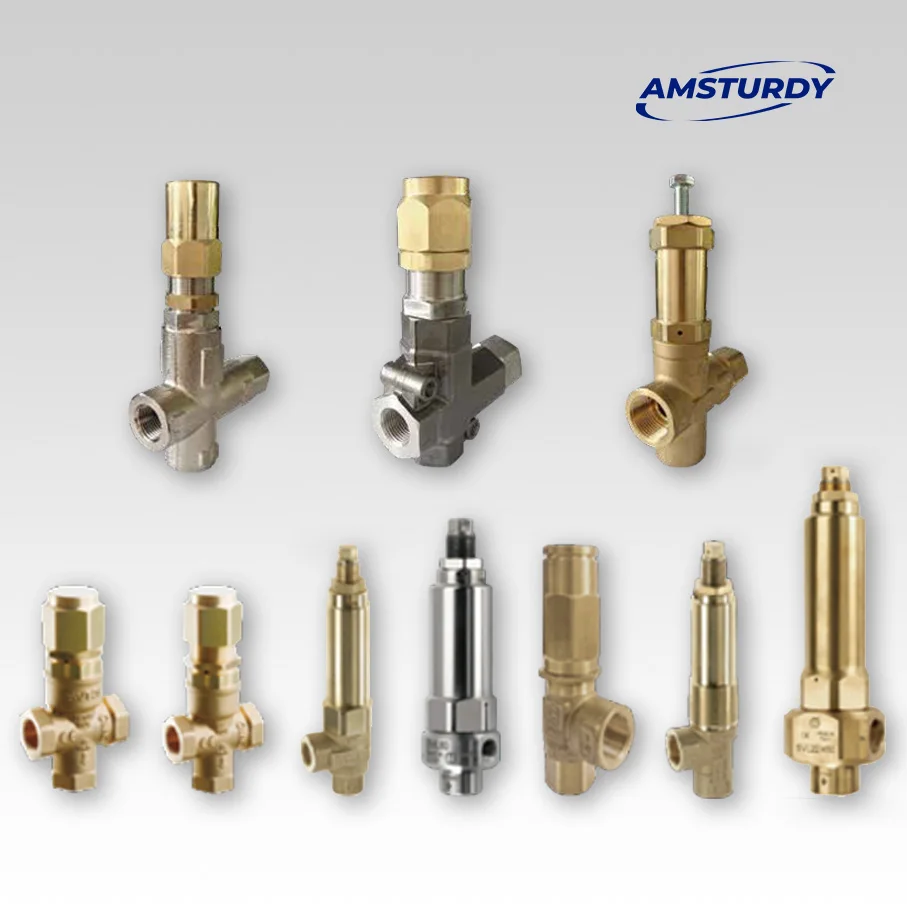 AMSTURDY Triplex Plunger Pump Unloader Valve High Pressure Hand Adjustable Regulator