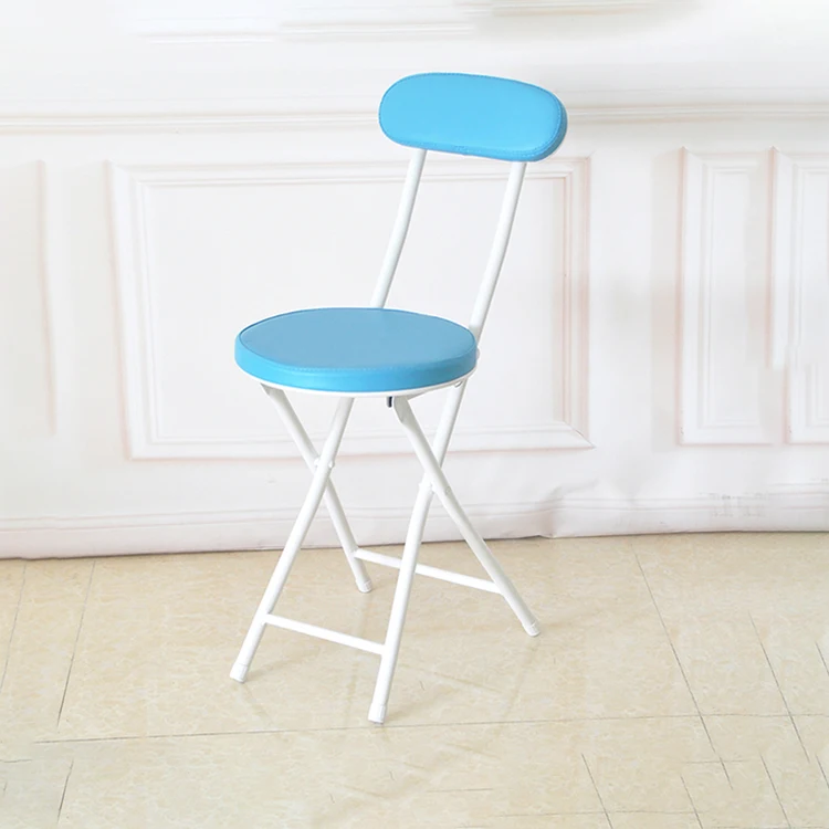 
Wholesale multi color used metal folding outdoor chair with back 