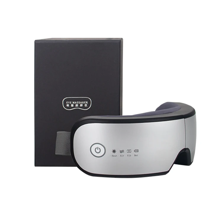 Apparatus Wholesale Pulse Warm Electric Heated Vibrating Massage Vibrations Multifunction Eye Massager With Remote