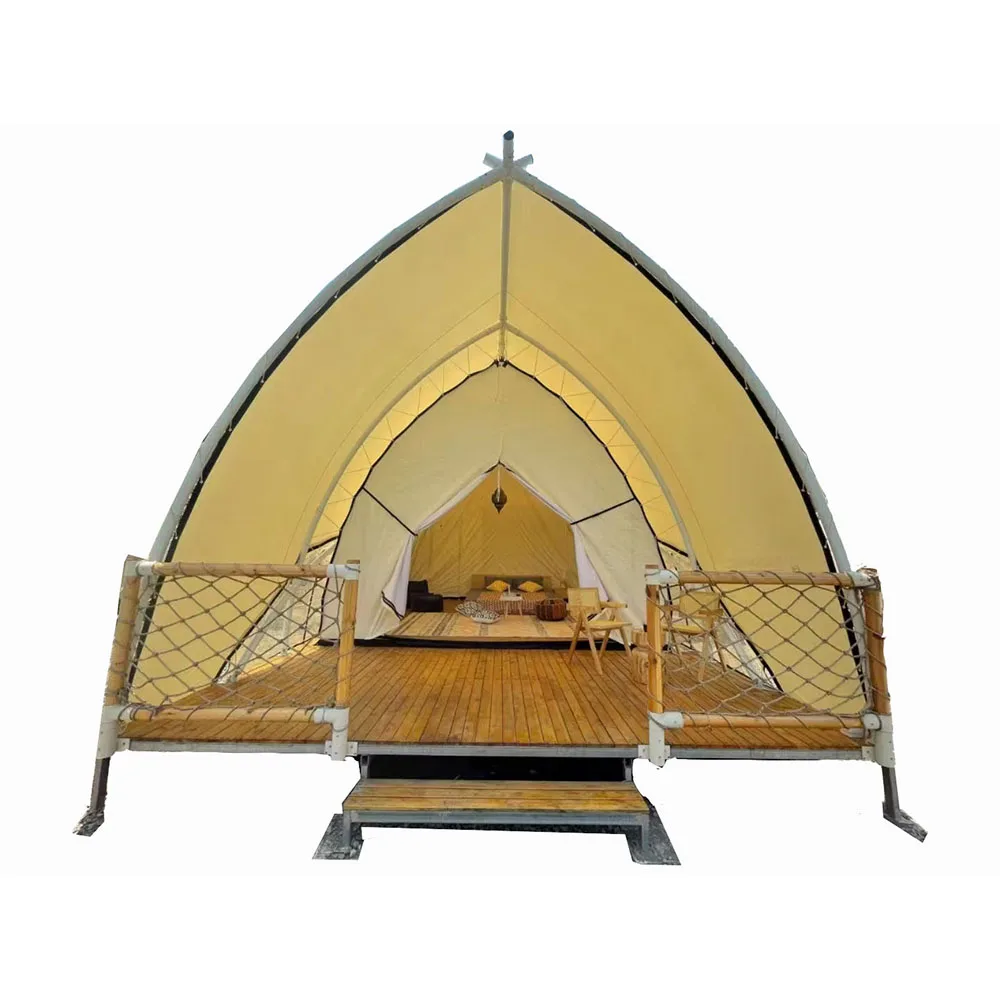 2023 New Sailing Tourist Attractions Vacation New Style Hotel Holiday Tents Tienda de campana del Hotel 10 People Big Tent