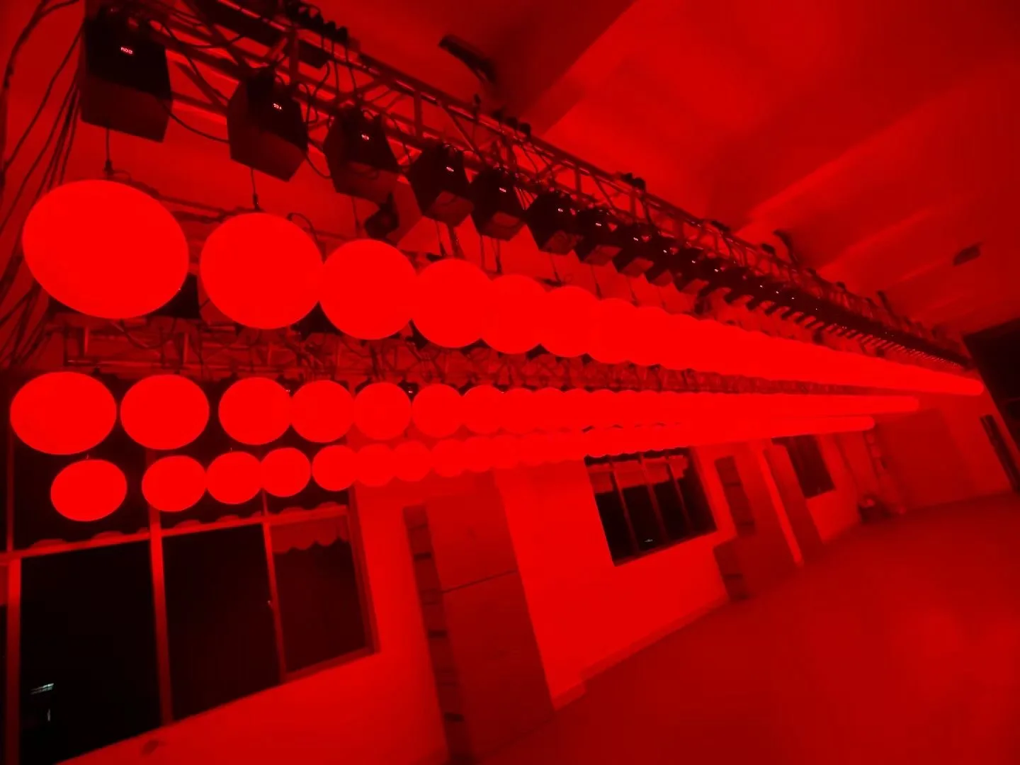 100W RGB LED Kinetic ball Projection Lights Stage DJ Disco Bar