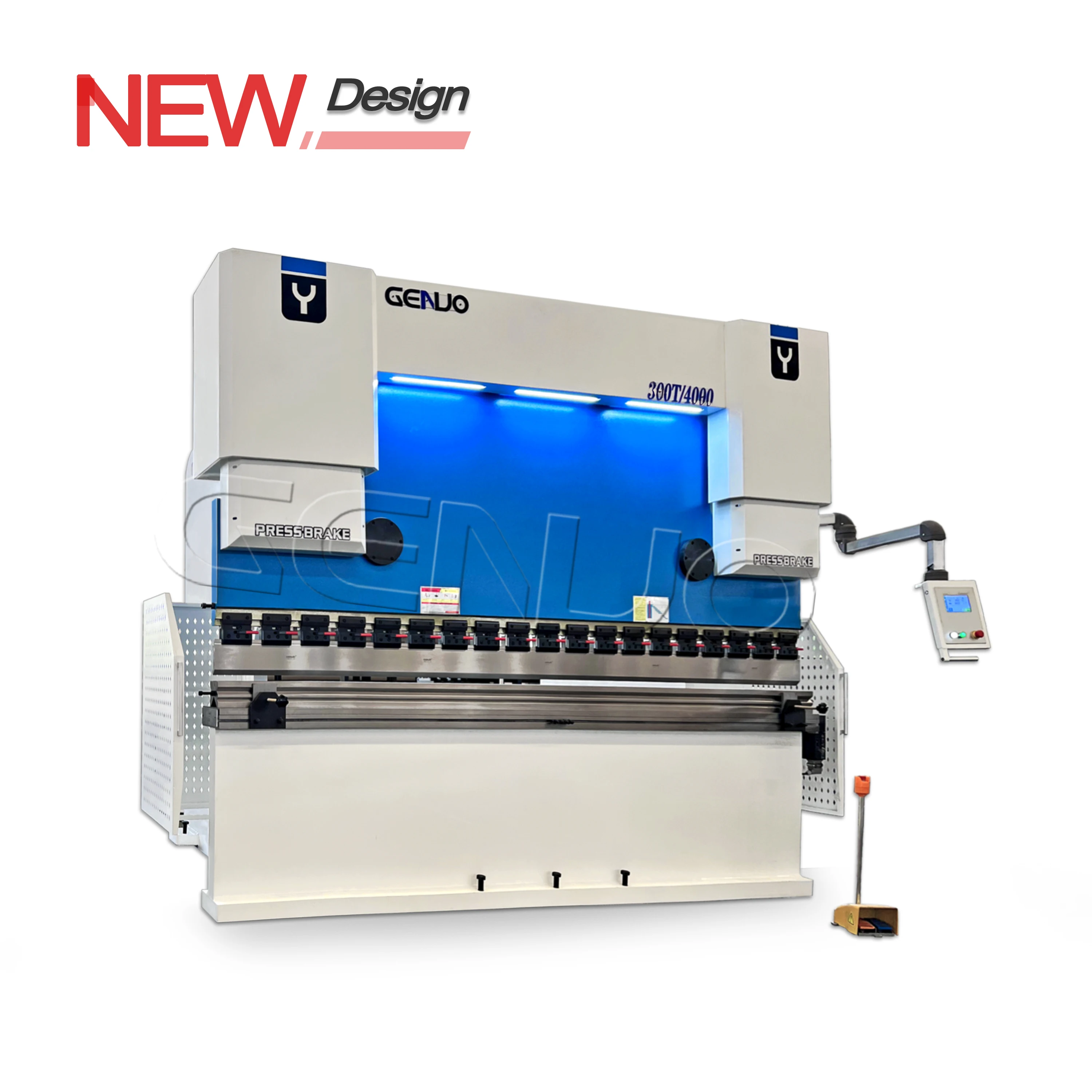 High configuration automatic sheet metal bending machine 4+1 Axis CNC metal bending machine with DELEM controller