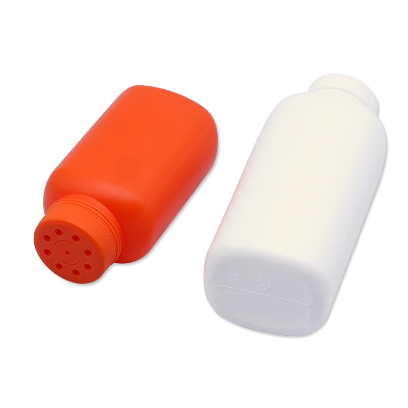 50g 100g Empty Talcum Powder Bottle Spray Bottle With Rotating Cap Plastic Bottles For Baby Care