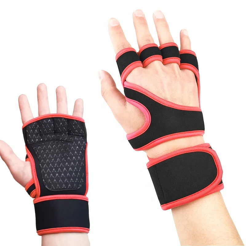 Low MOQ High Quality Non-Slip Half Finger Bike Bicycle Cycling Outdoor Sports Gym Fitness Safety Gloves