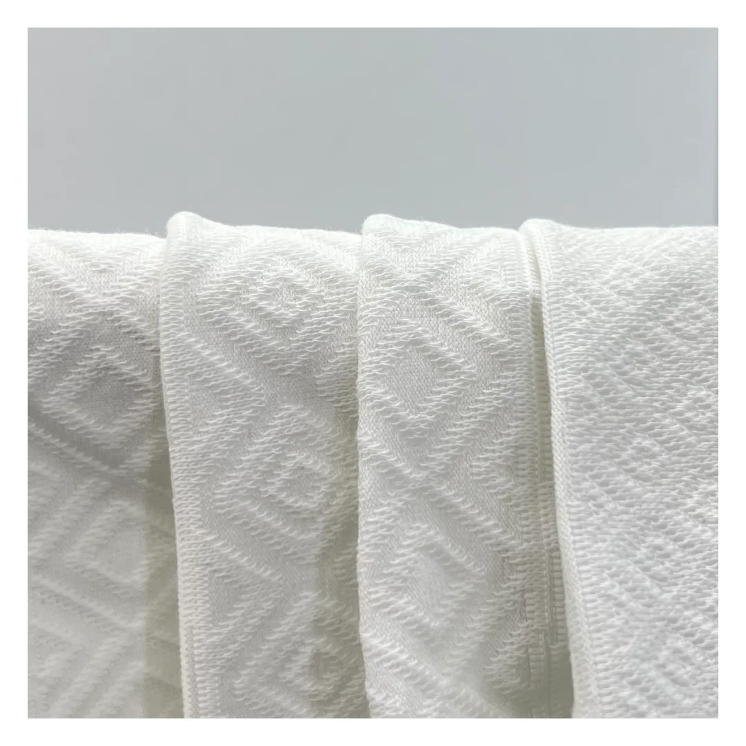 Eco-friendly Solona cool fabric 50% cotton polyester material stretch jacquard fabrics DUPONT renewable Comfortable textiles