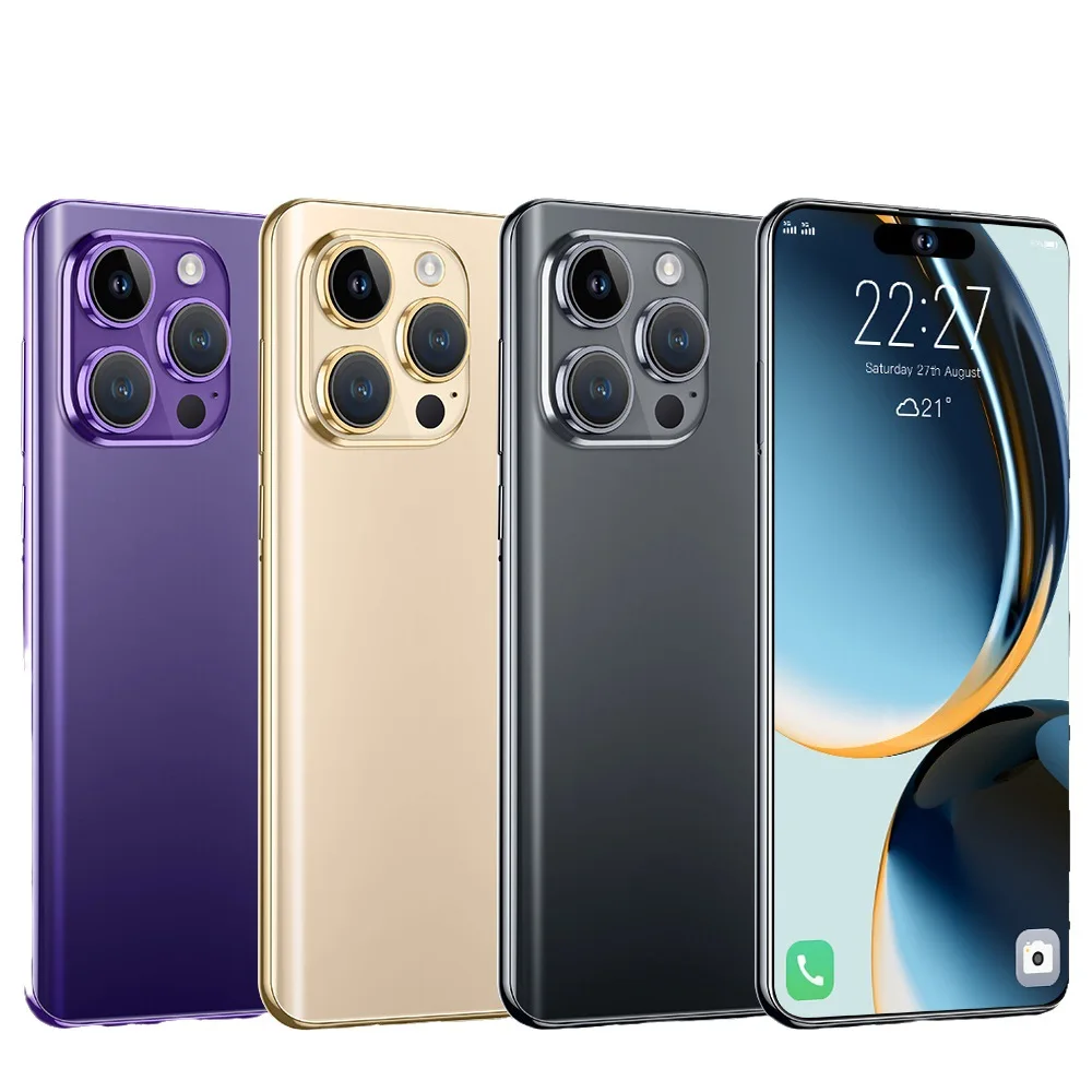 Мобильный телефон Смартфон i15 Ultra 2 + 16 true 4G 7 3 дюймовый большой экран Все-в-одном Android 8 1