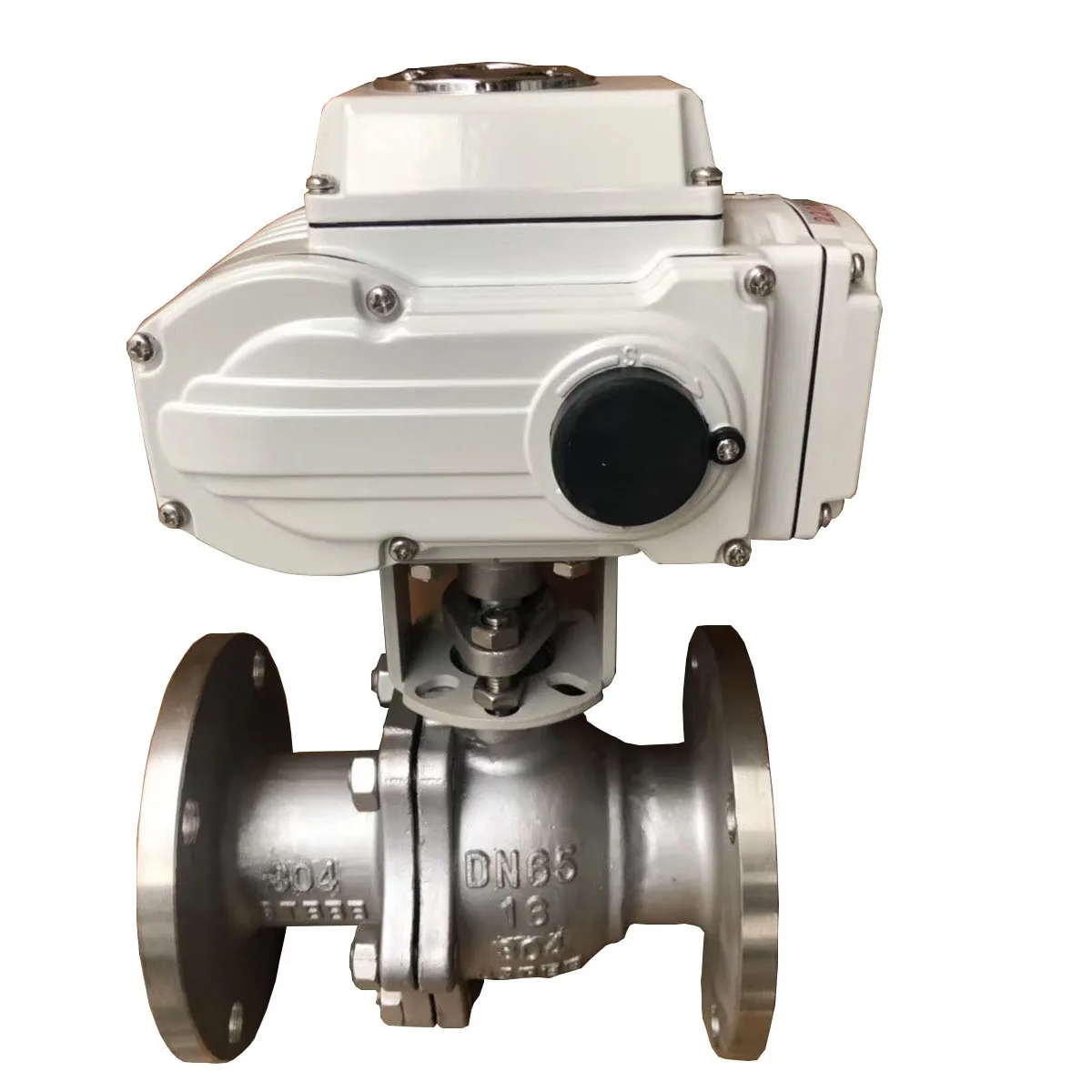 12V 24V DC 24V 110V 220V AC Flange Water Flow Control ball valve motorized ball valve control valve