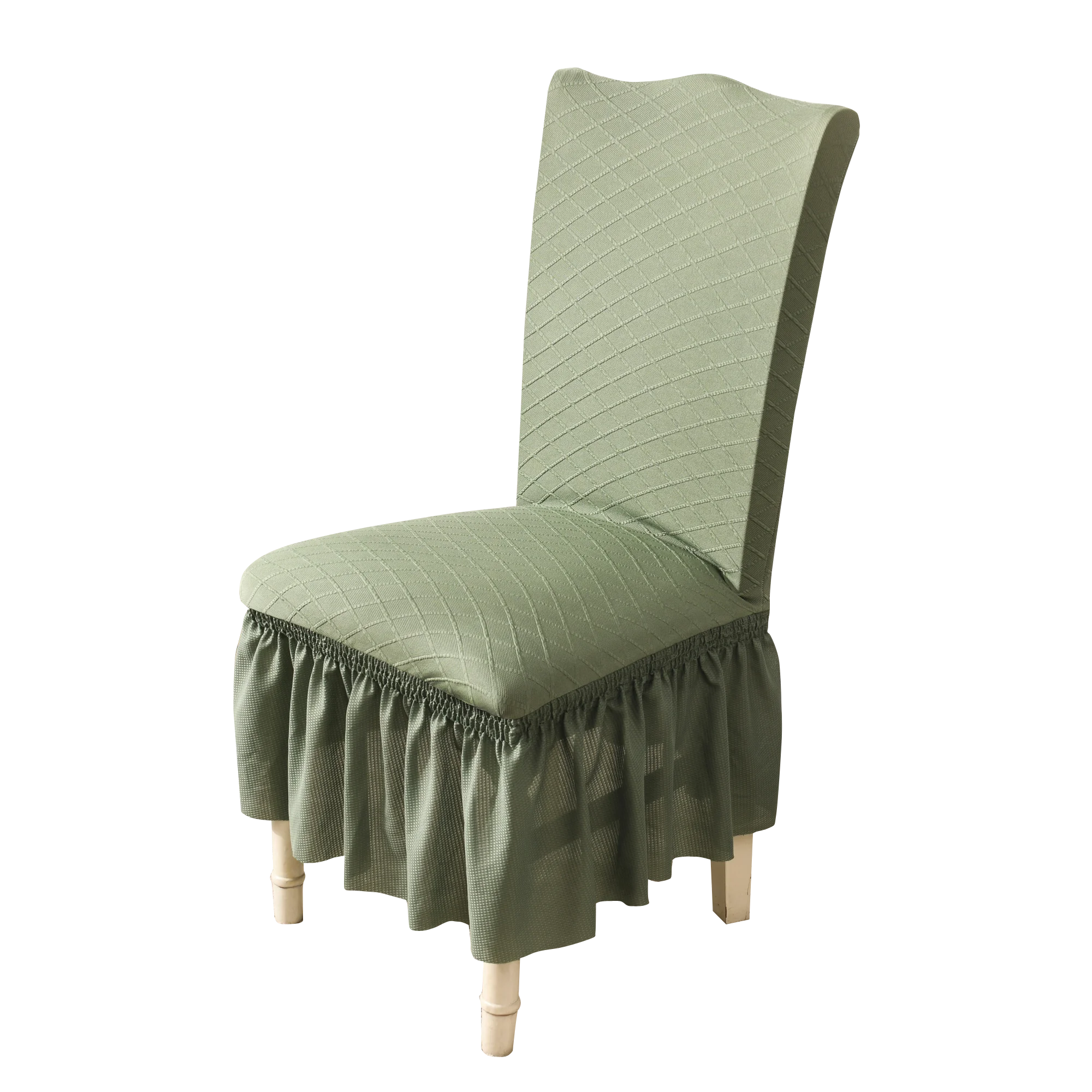 
2020 New European Jacquard Lace Skirt Lace All-inclusive Office Home Chair Cover 