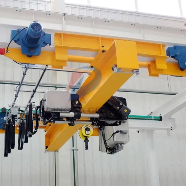European Design Overhead Crane 2 Ton 3 Ton 5 Ton 10 Ton Travelling Single Girder Bridge Overhead Crane Industrial Manufacturers