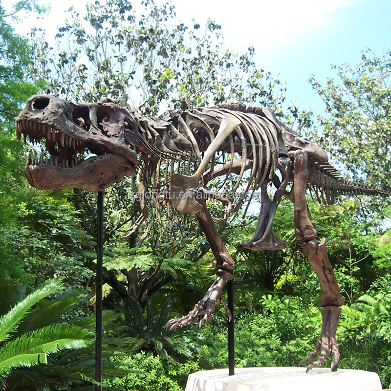 Factory Supply Prehistoric Animal Woolly Mammoth Fossils Skeletons Replica For Zoological Museum