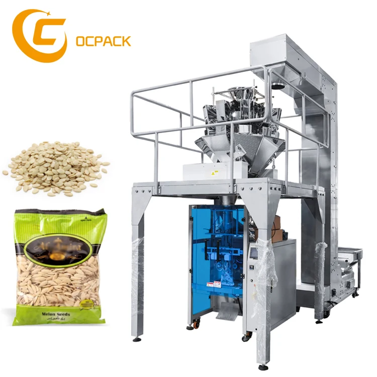 Factory price automatic sachet bag beans dates green tea melon seed packing machine