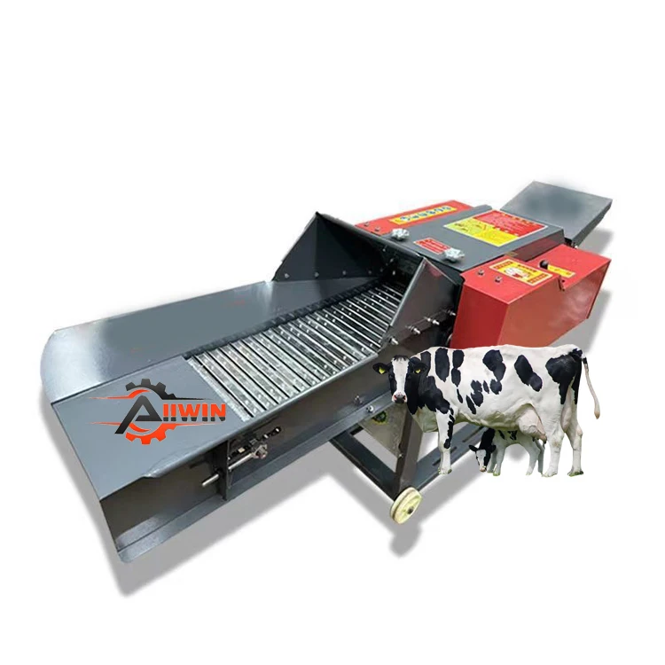 Dry and Wet Dual-Purpose Grass Kneading Machine/Horizontal Grass Crusher/Straw Cutting Machine