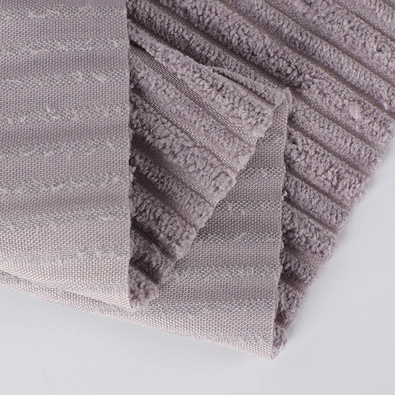 Factory Wholesale Upholstery Sofa Houndstooth Flannel Jacquard Fabric Chenille