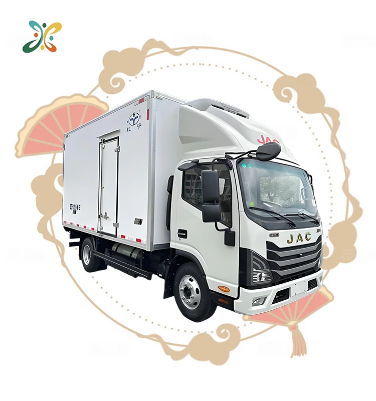 JAC 1040S Refrigerator Truck Thermo King Carrier Refrigeration Unit Trucks Refrigerated Manufacturer Made In China N56 N90 N120
