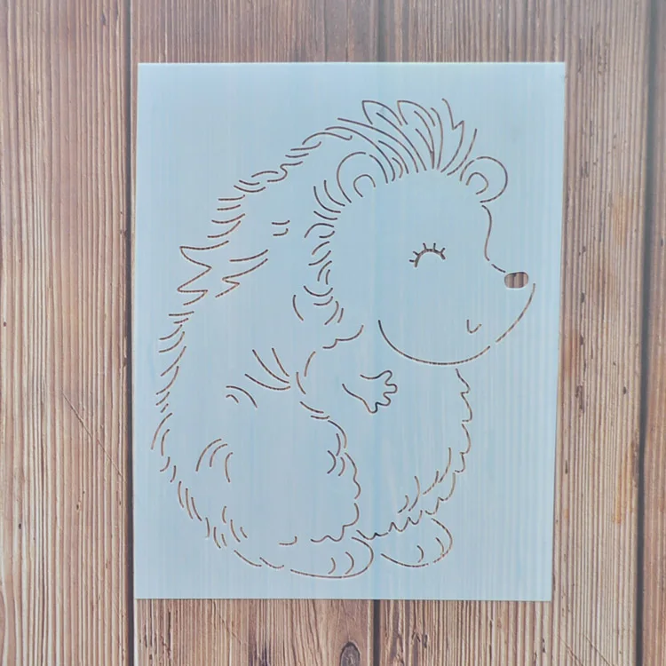 High Quality Customized Design Plastic Stencil For Scrapbooking